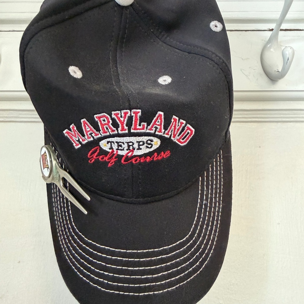 Maryland Terps Golf Course Black Cap